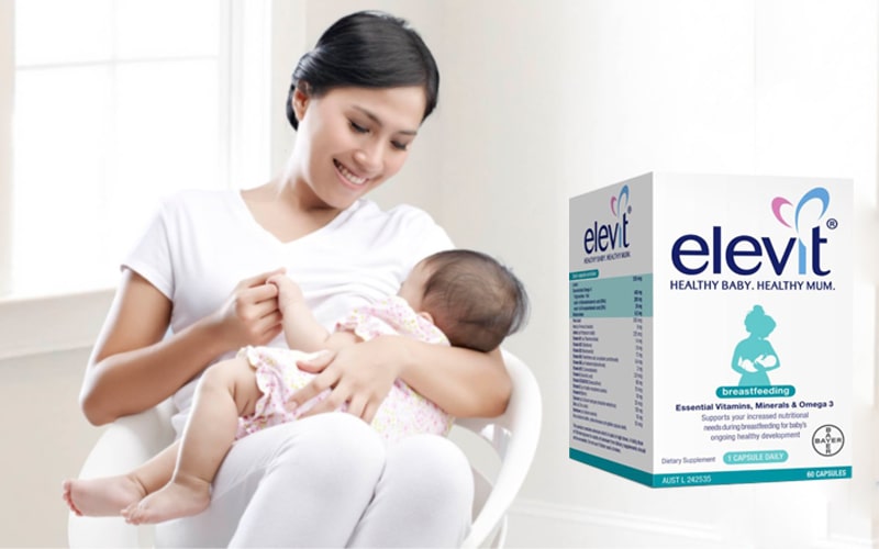 Thuốc Elevit giúp cải thiện sức khỏe mẹ, tăng cường trí tuệ và sức khỏe cho bé