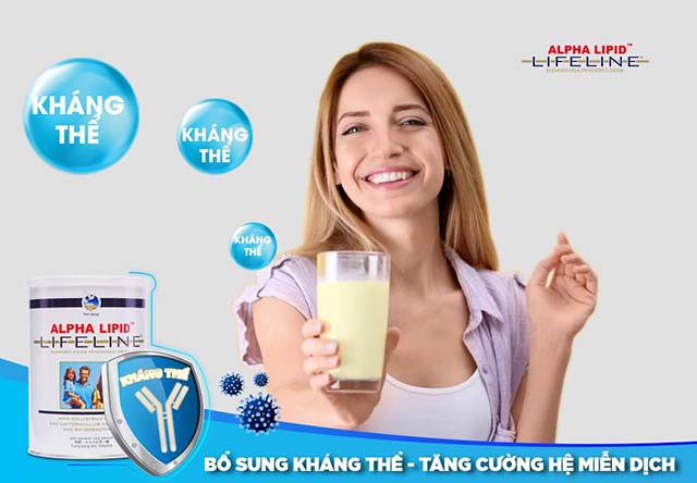 cách tăng cân khi uống sữa non alpha lipid