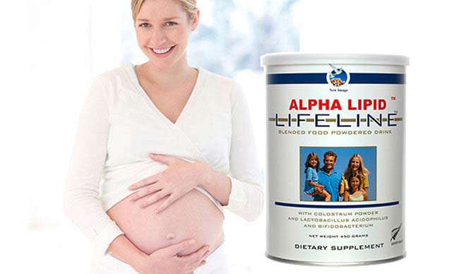 Sữa non Alpha Lipid cho bà bầu cung cấp dinh dưỡng cho mẹ, giúp bé phát triển tốt suốt thai kỳ
