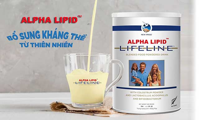 Kháng thể tự nhiên trong sữa non Alpha Lipid không ảnh hưởng đến cân nặng
