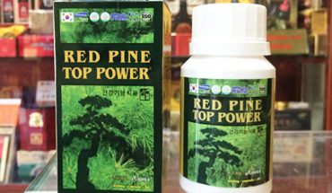 Hình ảnh hộp tinh dầu thông đỏ Red Pine power Gold