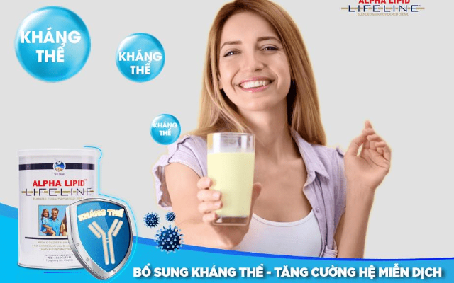 Sử dụng sữa non Alpha Lipid để có được sức khỏe và vẻ đẹp toàn diện