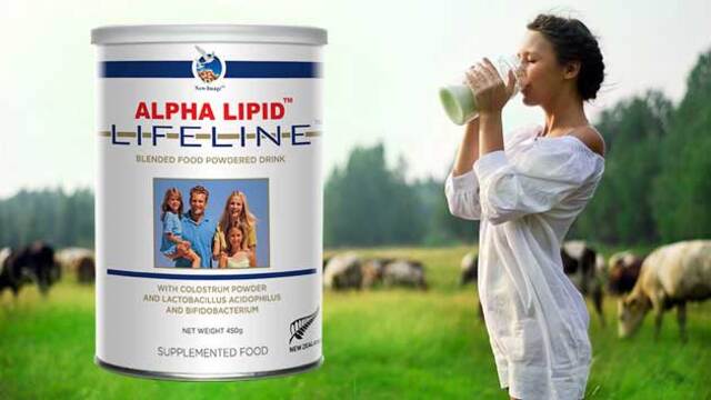 Sữa non Alpha Lipid cung cấp dưỡng chất tốt cho cơ thể, tăng cường sức đề kháng, hương vị thơm ngon