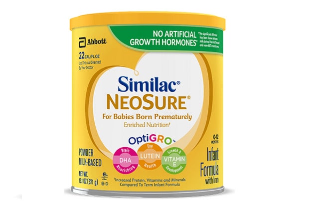 Sữa Similac Neosure của Mỹ công thức độc quyền cho bé sinh thiếu tháng