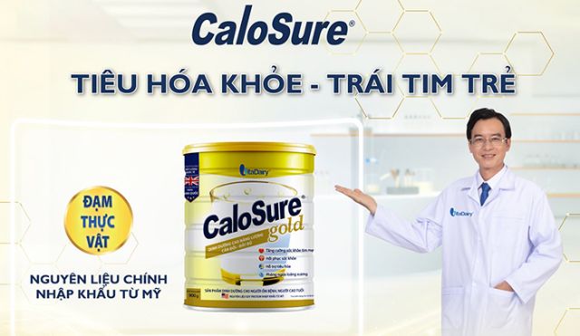 Sữa Calosure Gold tăng cường sức khỏe trái tim