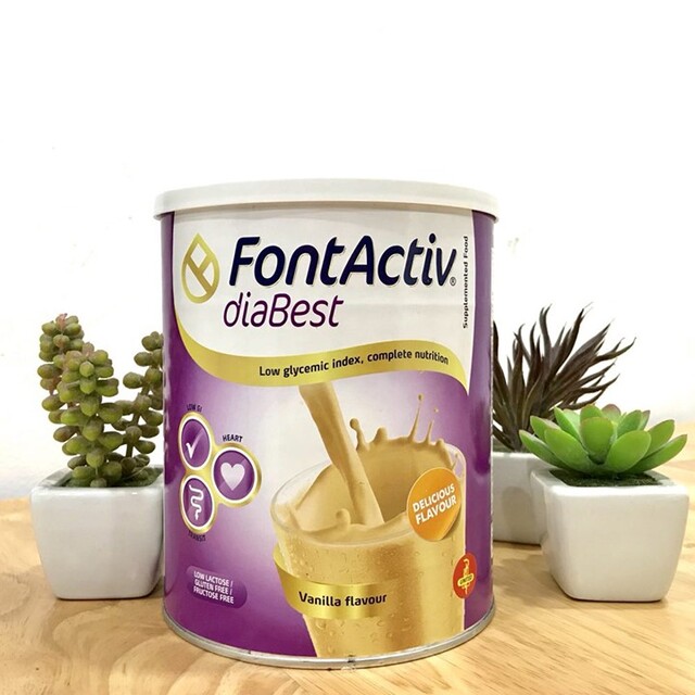 FontActiv Diabest cung cấp đủ dinh dưỡng, chất xơ cũng như đạm whey tốt cho người tiểu đường