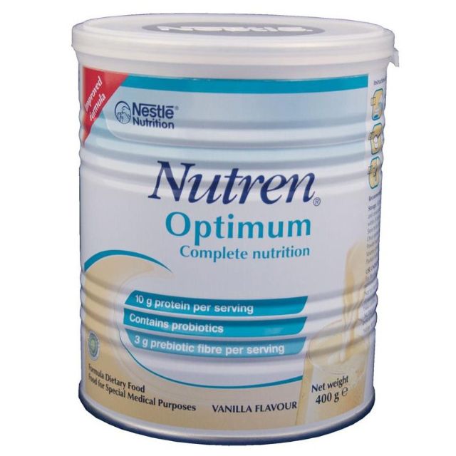 Sữa Nutren Optimum cải thiện tình trạng cao huyết áp