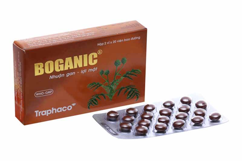 Giải độc gan với Boganic của Traphaco hiệu quả